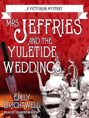 cover image of Mrs. Jeffries and the Yuletide Weddings